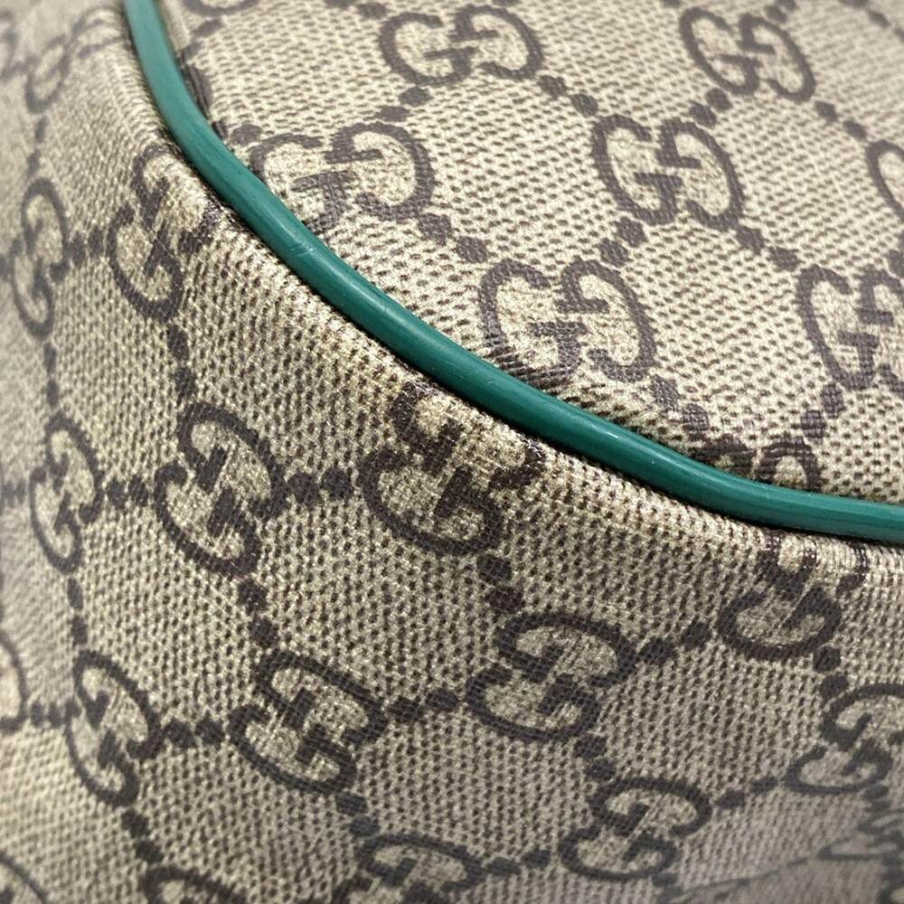 Gucci Childrens/GG Supreme Backpack 433578 Beige Green Multi - Picture 6 of 15